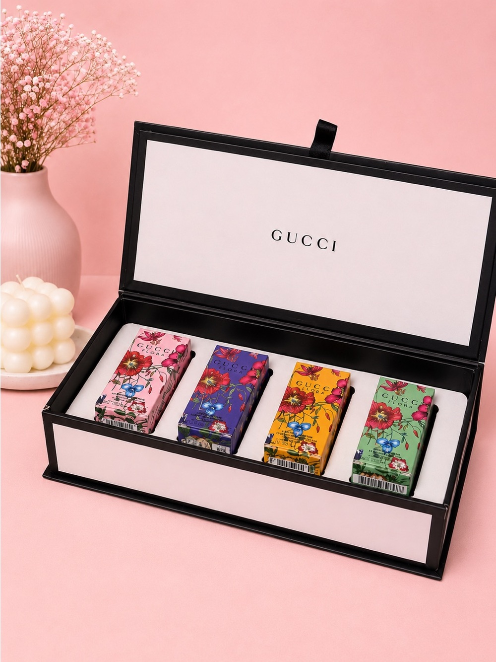 Flora Mini Perfume Gift Set – 4 x 5ml Travel Size Fragrances 🌸 - Picture 4 of 4
